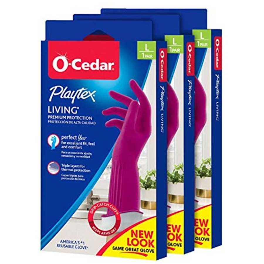 Playtex Living Reuseable Rubbe - Rubber Glove Cleaning 评论和价格