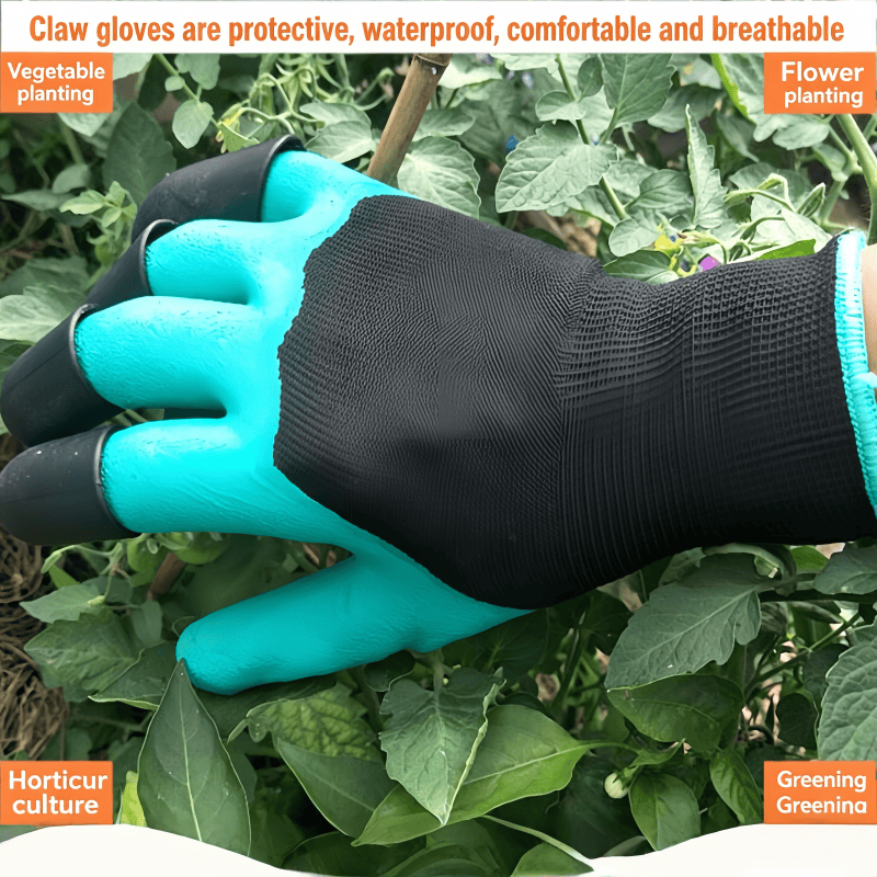 8-Finger Claw Gardening Gloves - Gardening Glove Waterproof 评论和价格