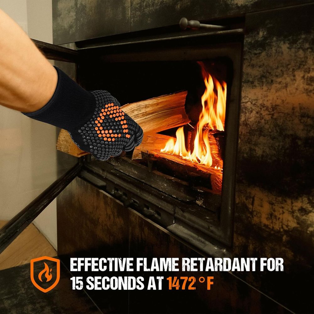 Heat Resistant Grill Gloves fo - Heat Resistant Glove 评论和价格