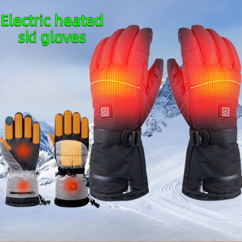 Waterproof Electric Heated Ski - Ski Glove Waterproof 评论和价格