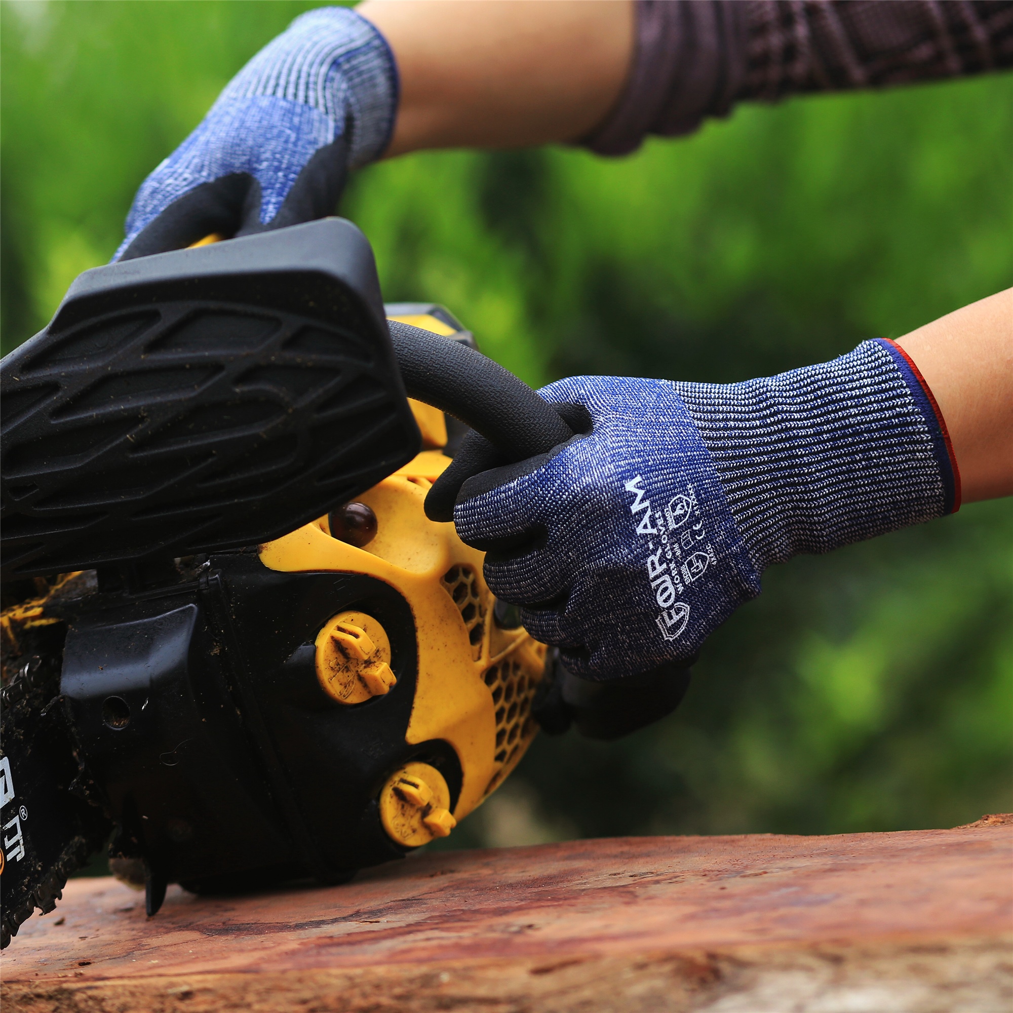 1/3Pair, Level 5Cut-Resistant  - Nitrile Mechanic Glove 评论和价格