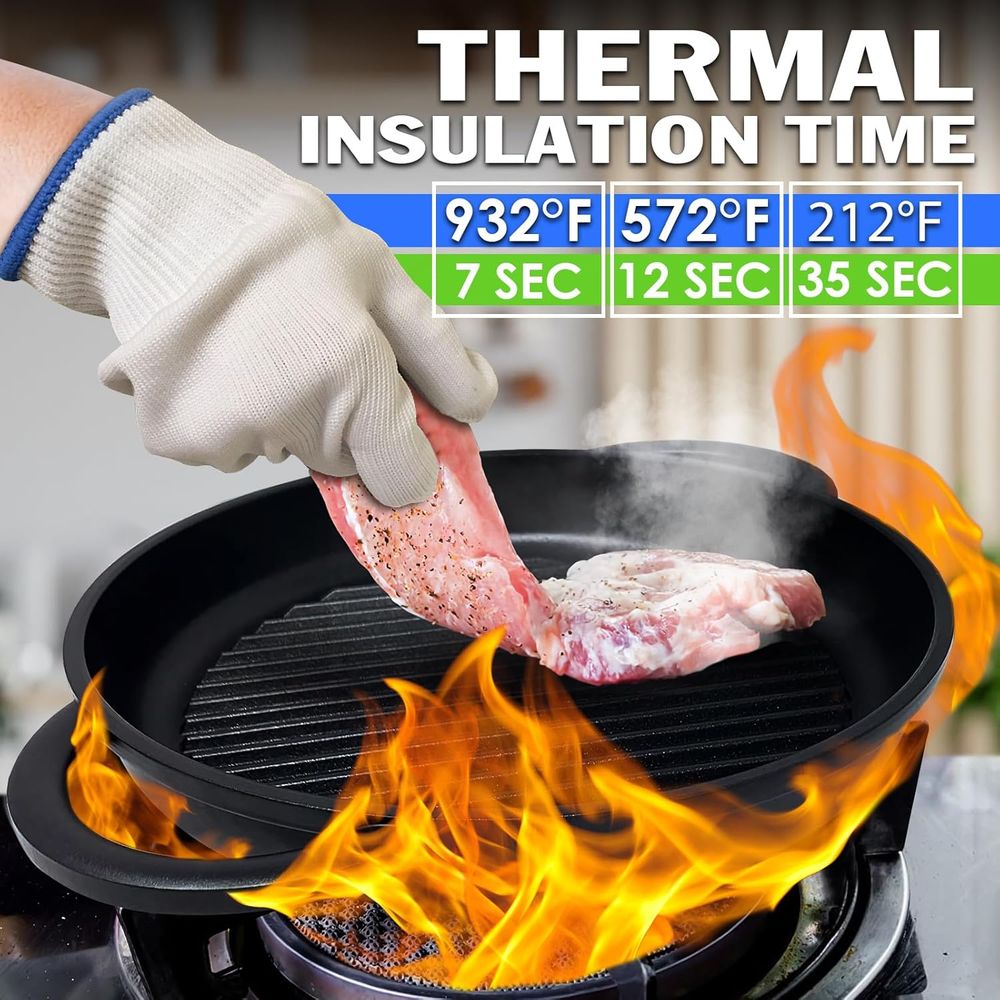 Heat-Resistant Gloves, 9.5 Len - Heat Resistant Glove 评论和价格