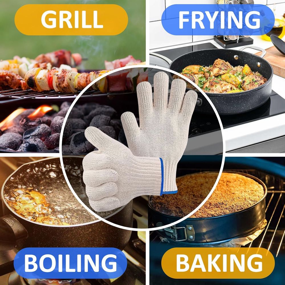 Heat-Resistant Gloves, 9.5 Len - Heat Resistant Glove 评论和价格