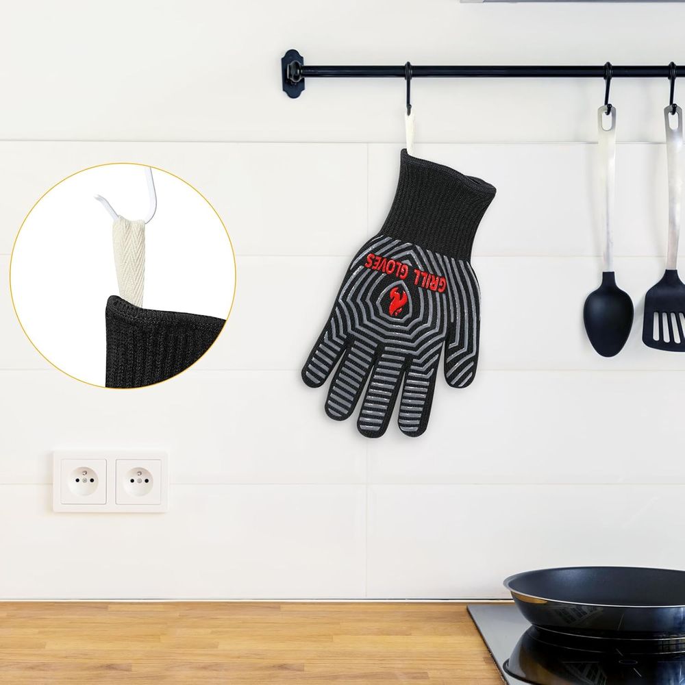 Silicone Heat Resistant Grilli - Oven Mitt Silicone 评论和价格