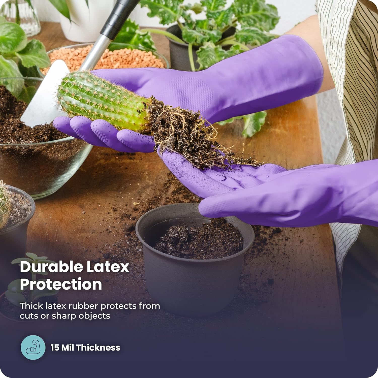 3/6/12/60 Pairs Dishwashing Gl - Rubber Glove Cleaning 评论和价格