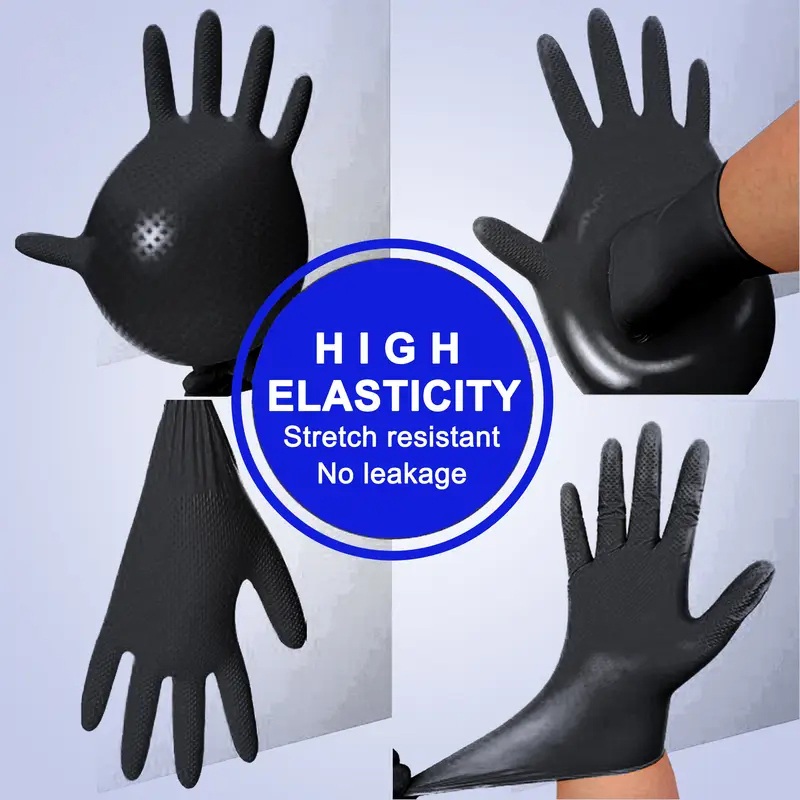8 Mil Heavy Duty Industrial Or - Nitrile Mechanic Glove 评论和价格