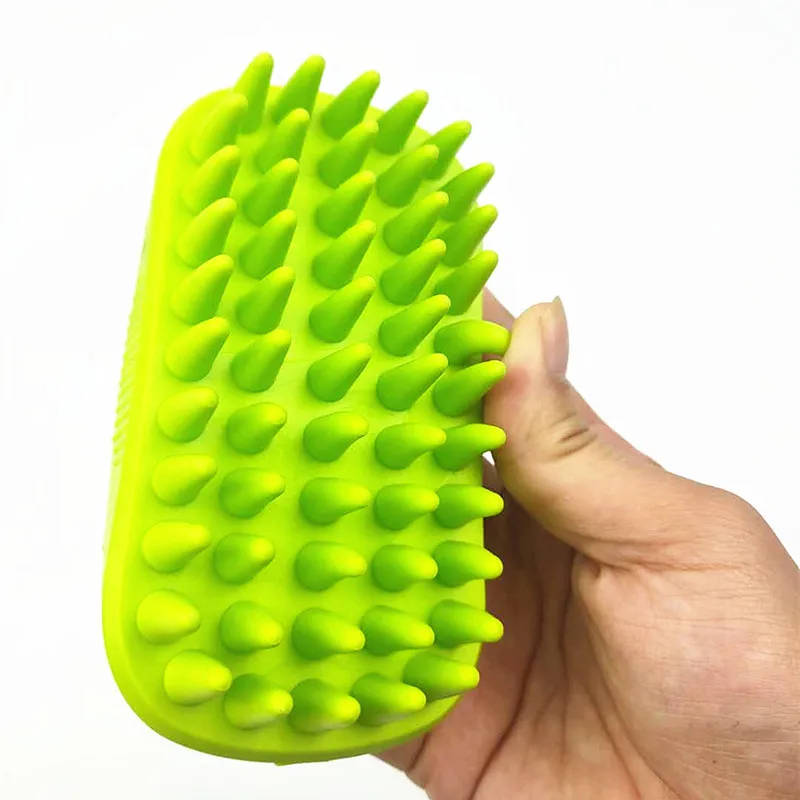 Pet Bath Brush Rubber Comb Hai - Rubber Glove Cleaning 评论和价格
