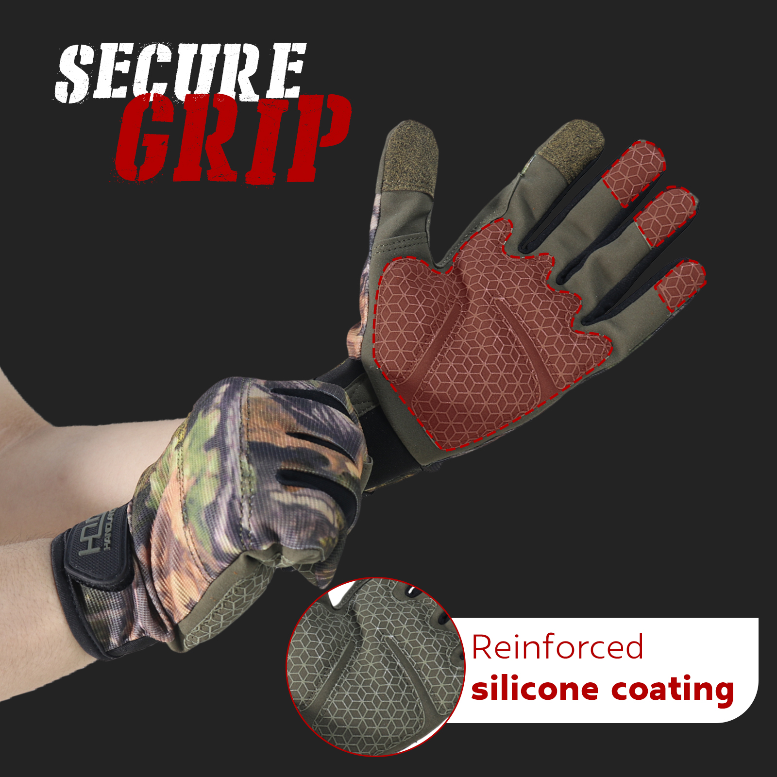 Handlandy Stock Full Finger Ca - Work Glove Impact 评论和价格