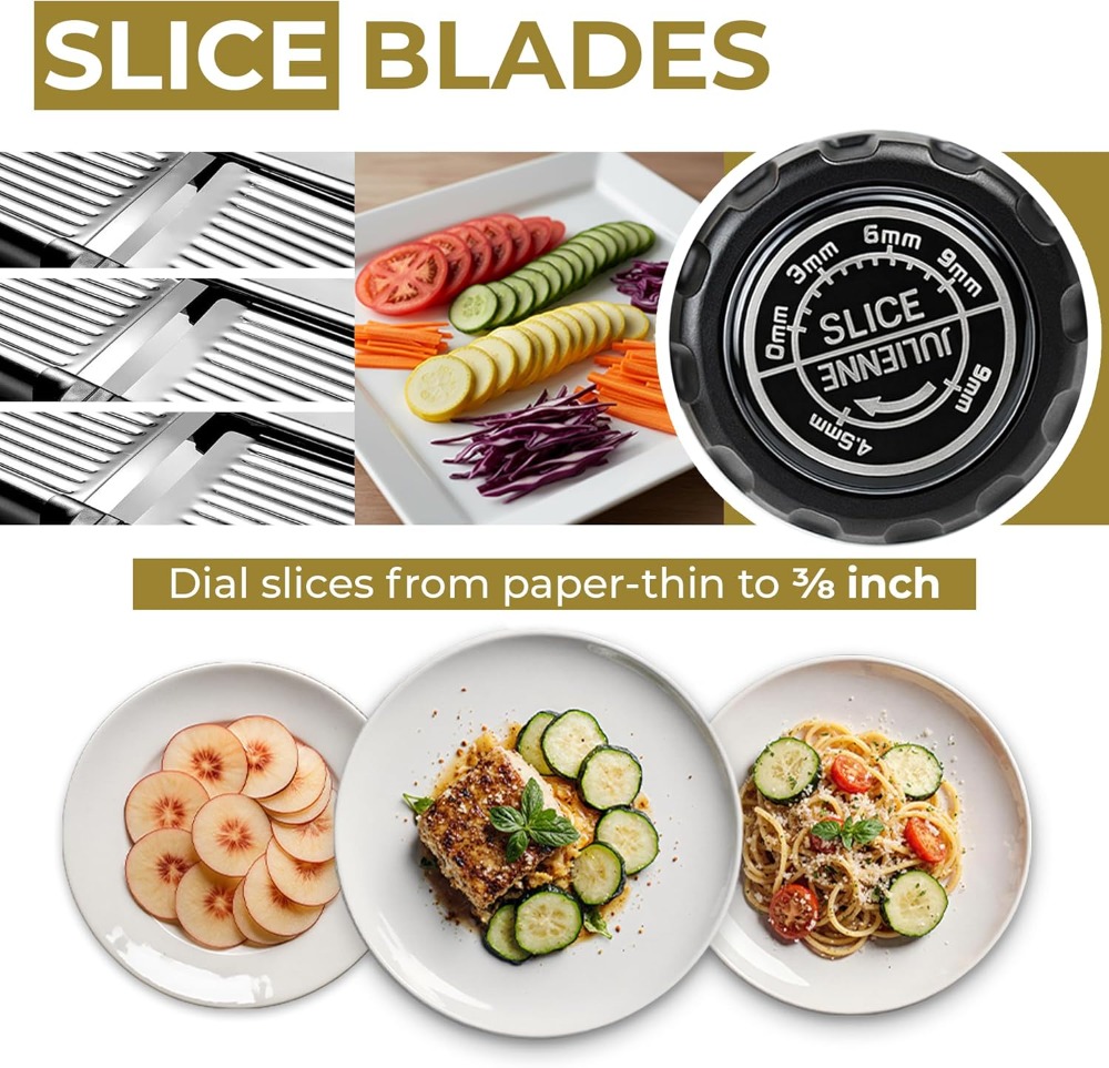 Adjustable Mandoline Food Slic - Cut Resistant Glove 评论和价格