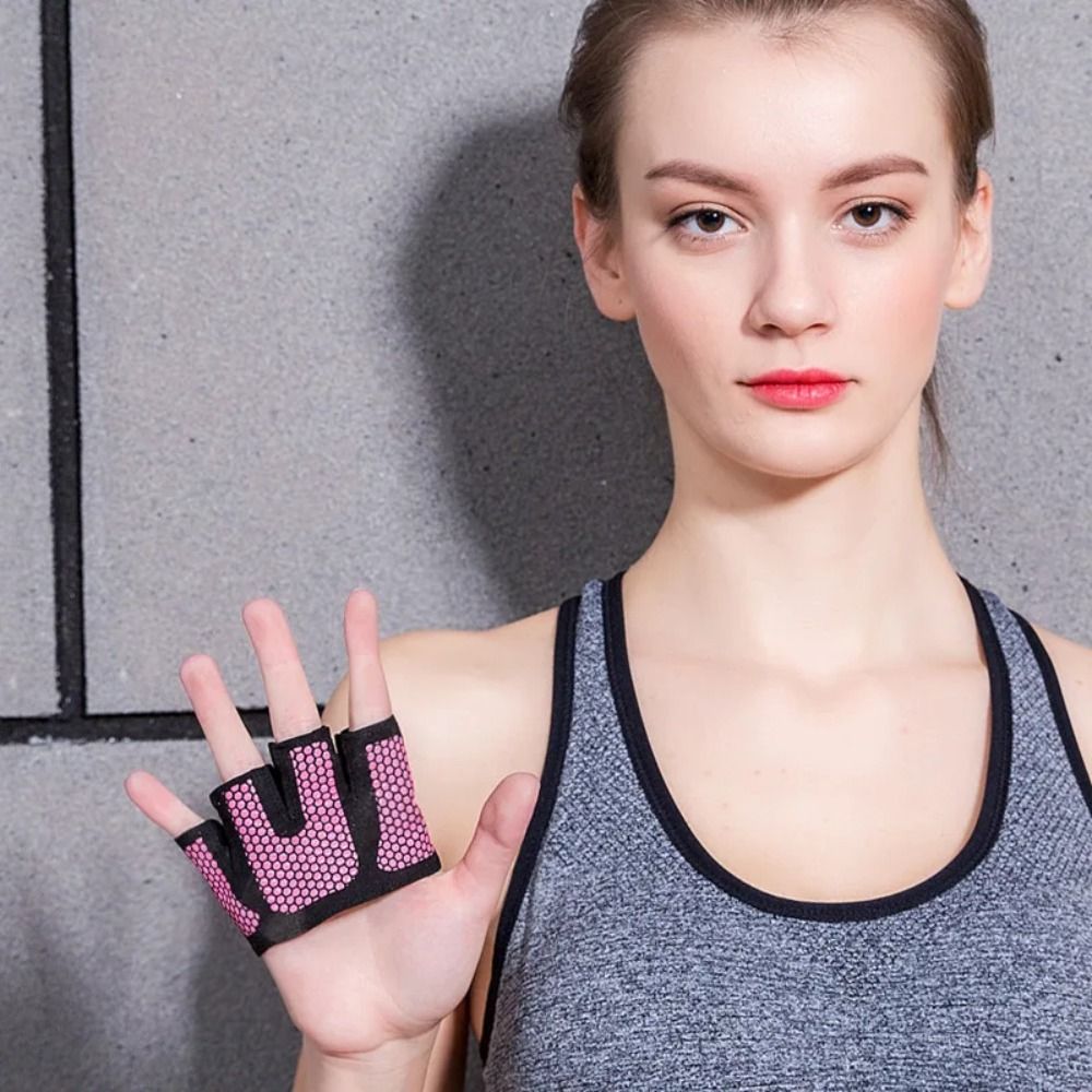 1 pair Breathable Gym Half Fin - Workout Glove Gym 评论和价格