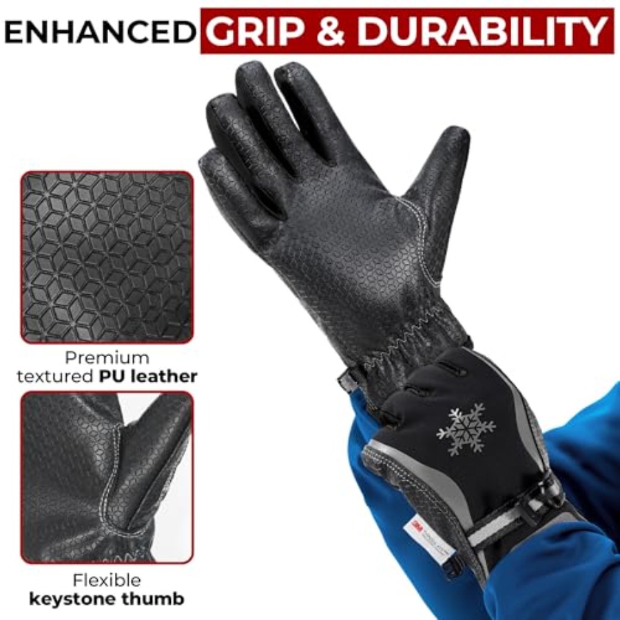 Winter Work Gloves for Men Wom - Winter Glove Insulated 评论和价格