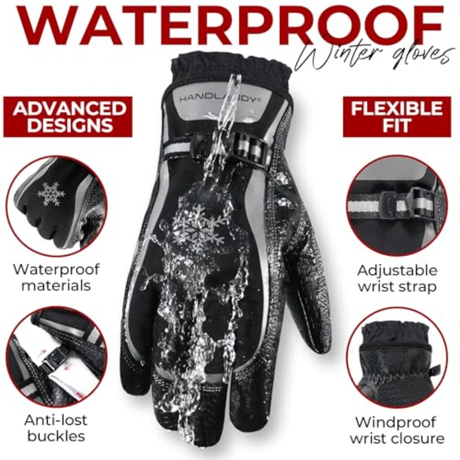 Winter Work Gloves for Men Wom - Winter Glove Insulated 评论和价格