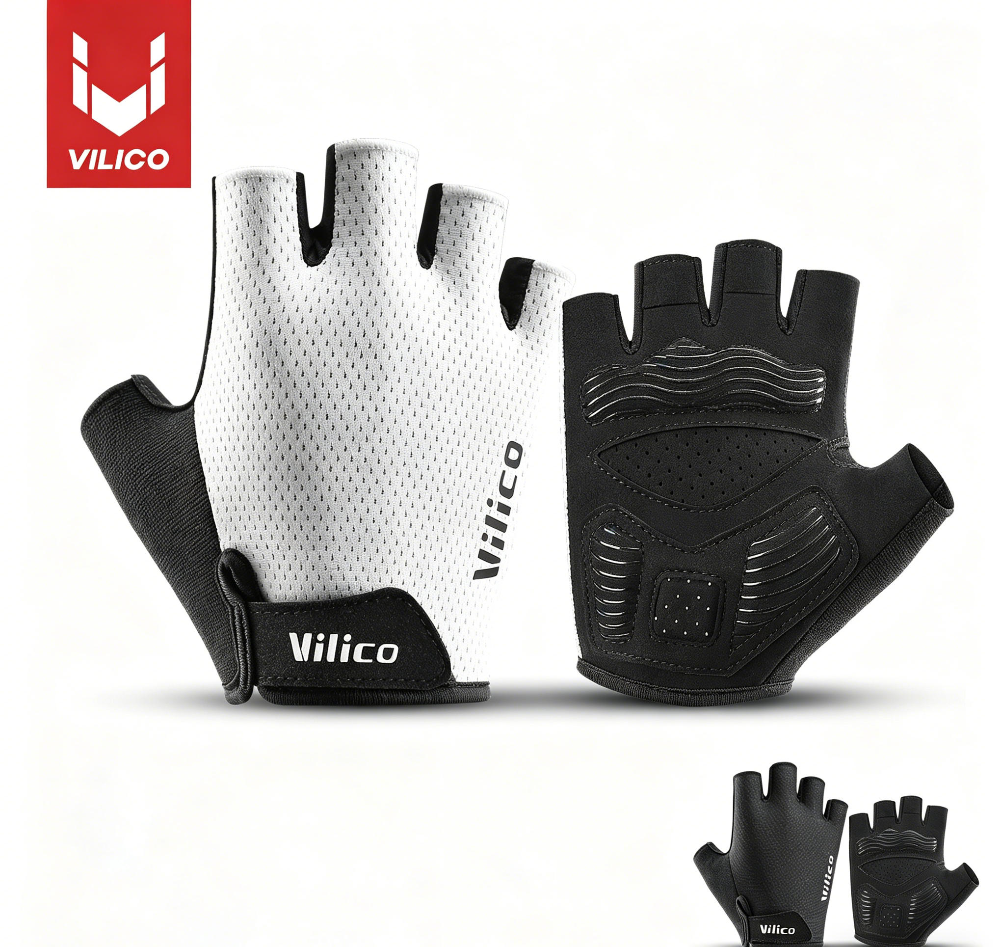 VILICO Breathable Half Finger  - Workout Glove Gym 评论和价格