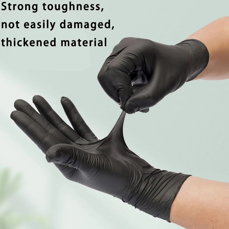 Black Nitrile Disposable Glove - Nitrile Mechanic Glove 评论和价格