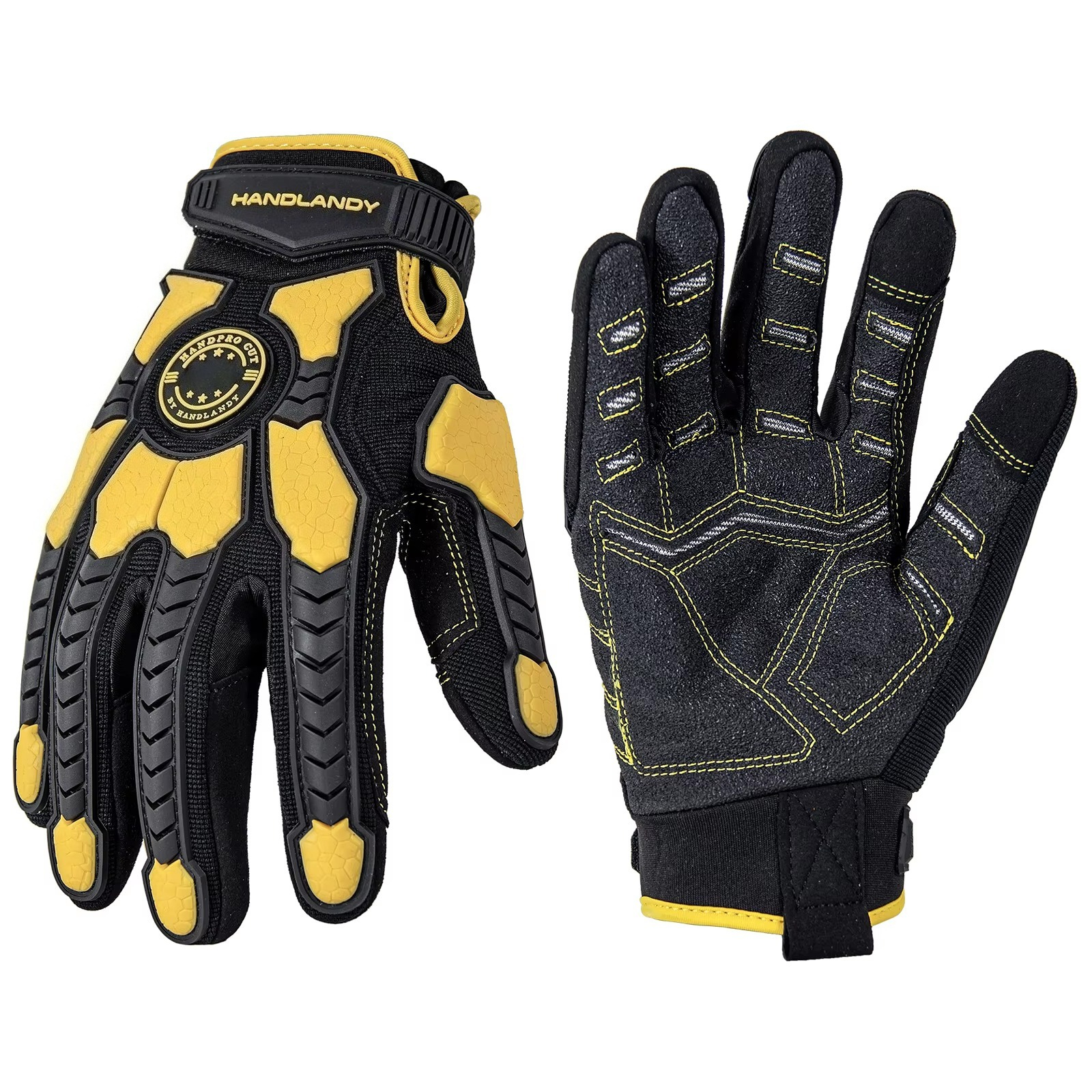 PVC Reinforced Impact Protecti - Work Glove Impact 评论和价格