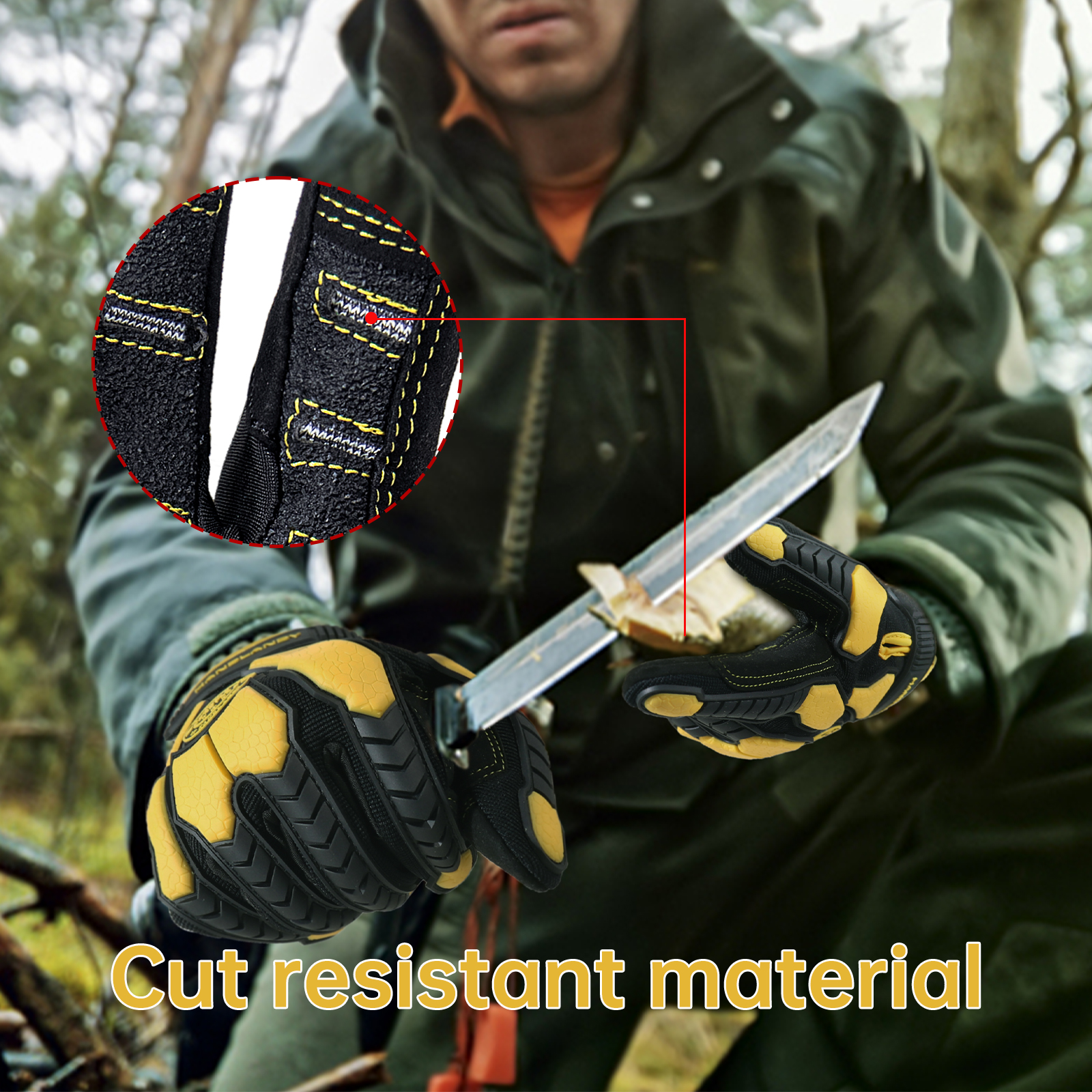 PVC Reinforced Impact Protecti - Work Glove Impact 评论和价格