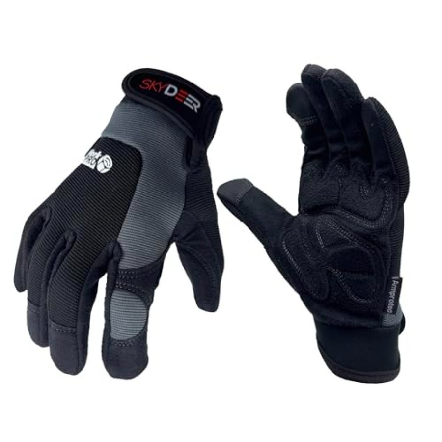 Touch Screen Leather Work Glov - Work Glove Impact 评论和价格