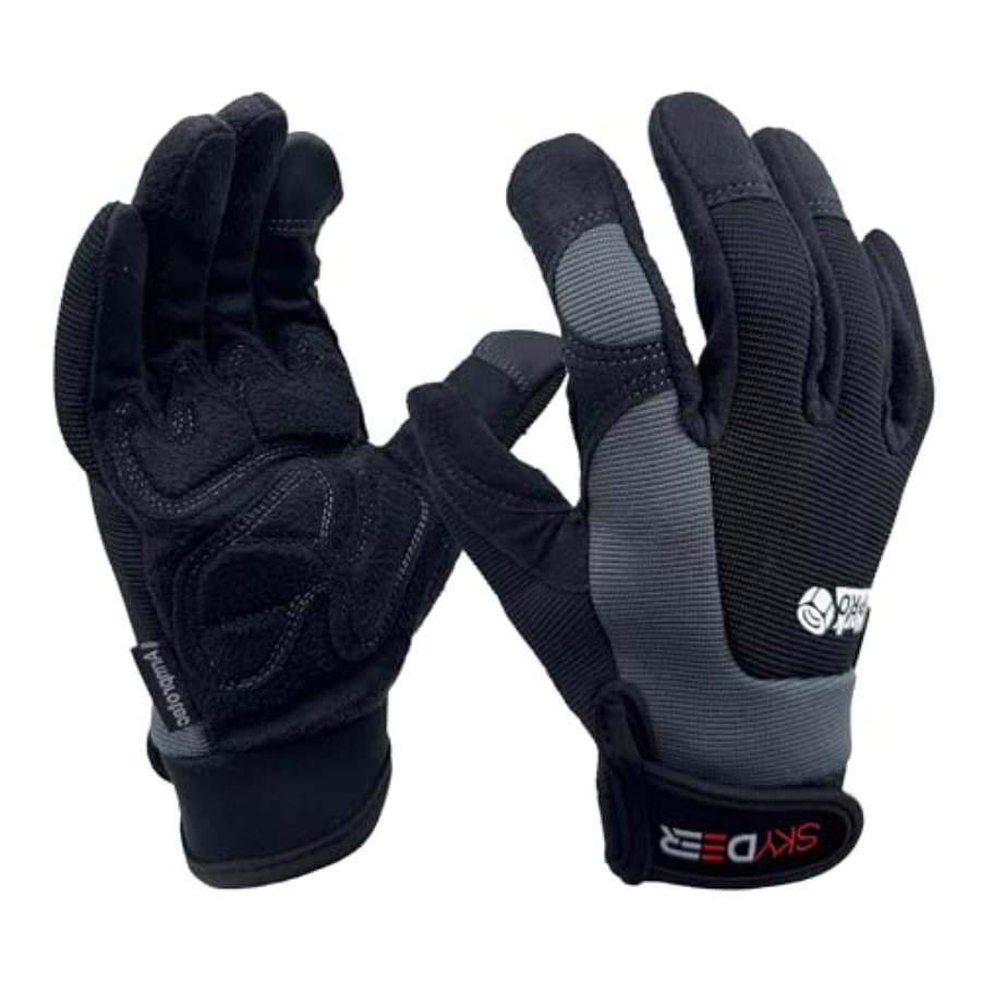 Touch Screen Leather Work Glov - Work Glove Impact 评论和价格