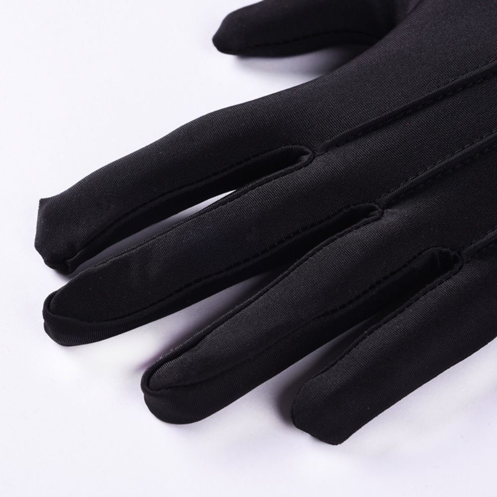 Soft White Cotton Gloves Thin  - Leather Driving Glove 评论和价格