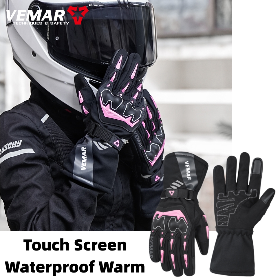 VE-01 Waterproof Winter Motorc - Winter Glove Insulated 评论和价格