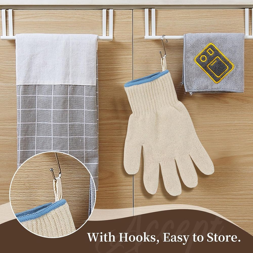 Heat-Resistant BBQ Gloves - Fu - Heat Resistant Glove 评论和价格