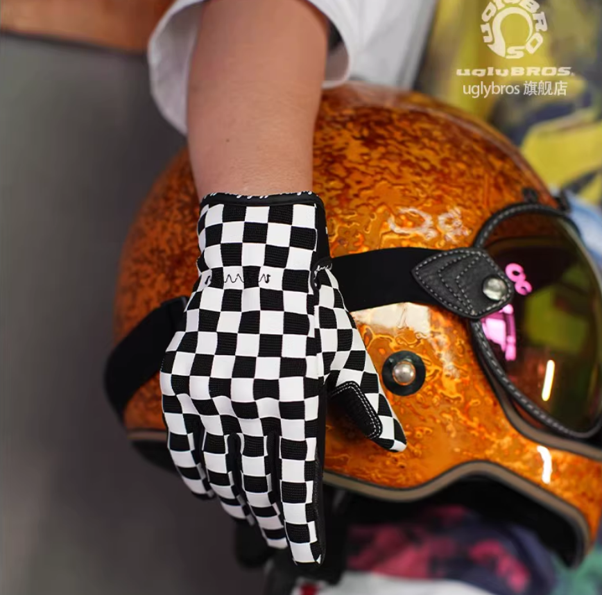Uglybros Motorcycle Men Motocr - Leather Driving Glove 评论和价格