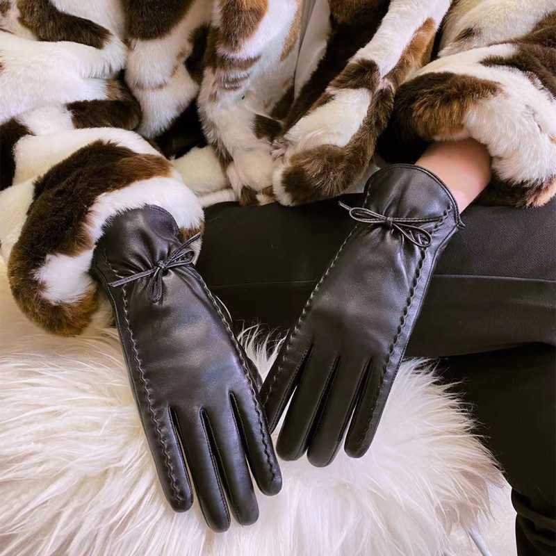 Lady Elegant Genuine Leather G - Leather Driving Glove 评论和价格
