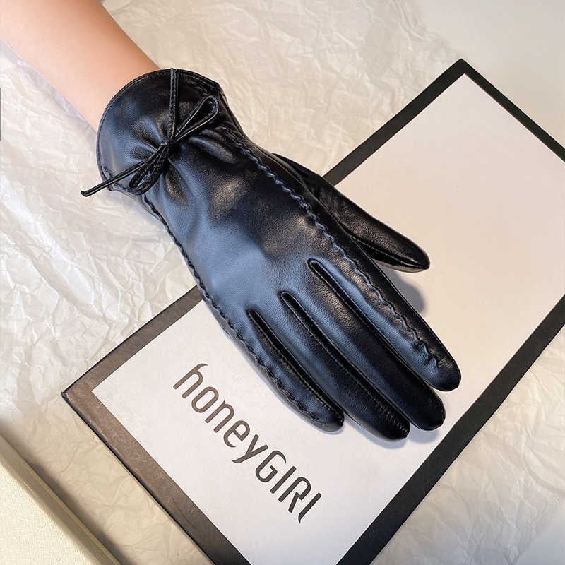 Lady Elegant Genuine Leather G - Leather Driving Glove 评论和价格