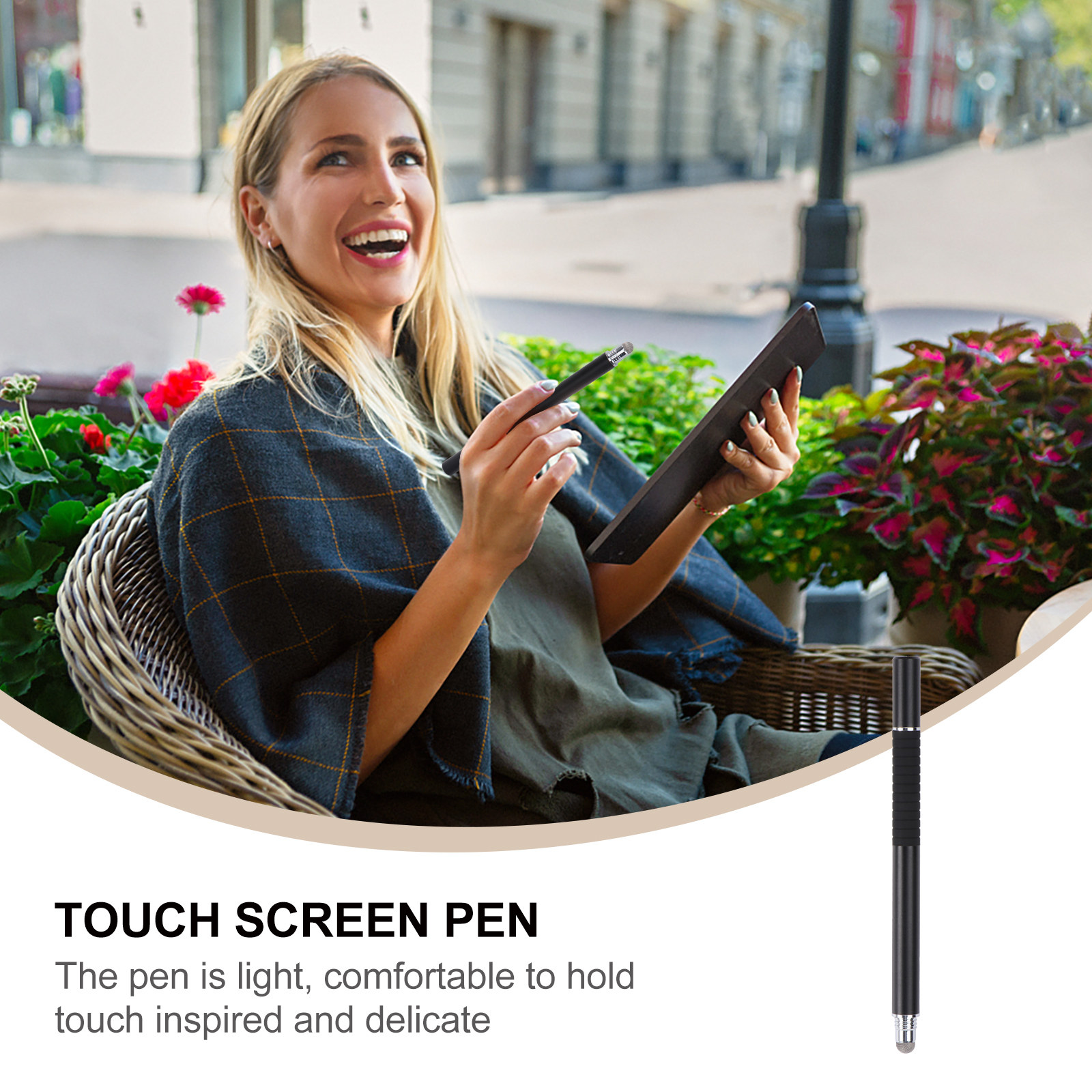 Capacitive Stylus Pen 2 in 1 D - Touchscreen Glove Capacitive 评论和价格