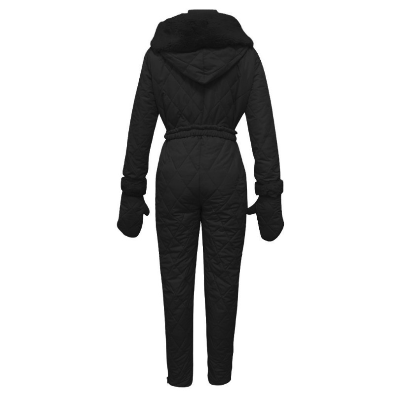 Couple's Solid Color Ski Suit, - Ski Glove Waterproof 评论和价格