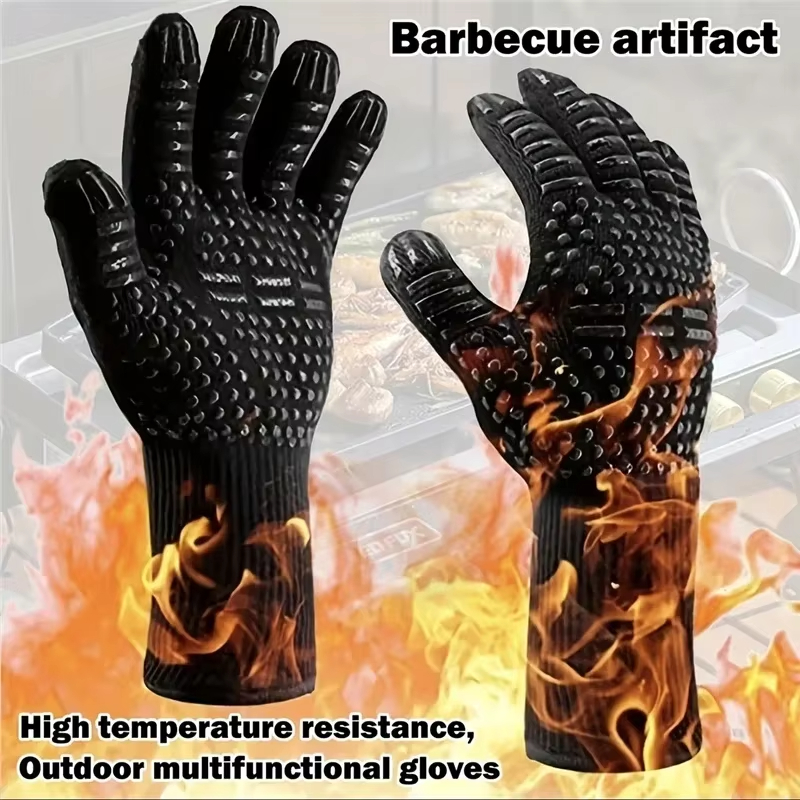 1 Pair Oven Gloves Oven Mitts  - Oven Mitt Silicone 评论和价格