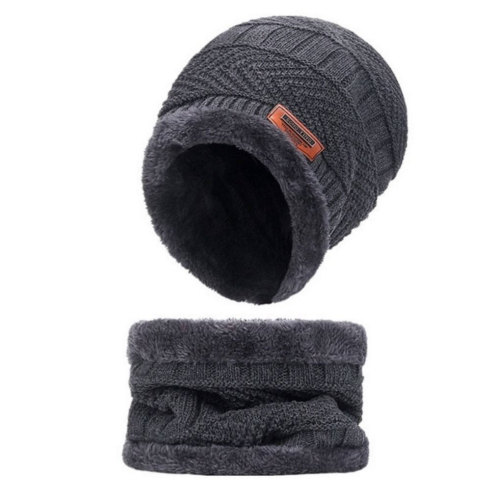 4pcs/set Soft Winter Beanie Ha - Wool Glove Lined 评论和价格