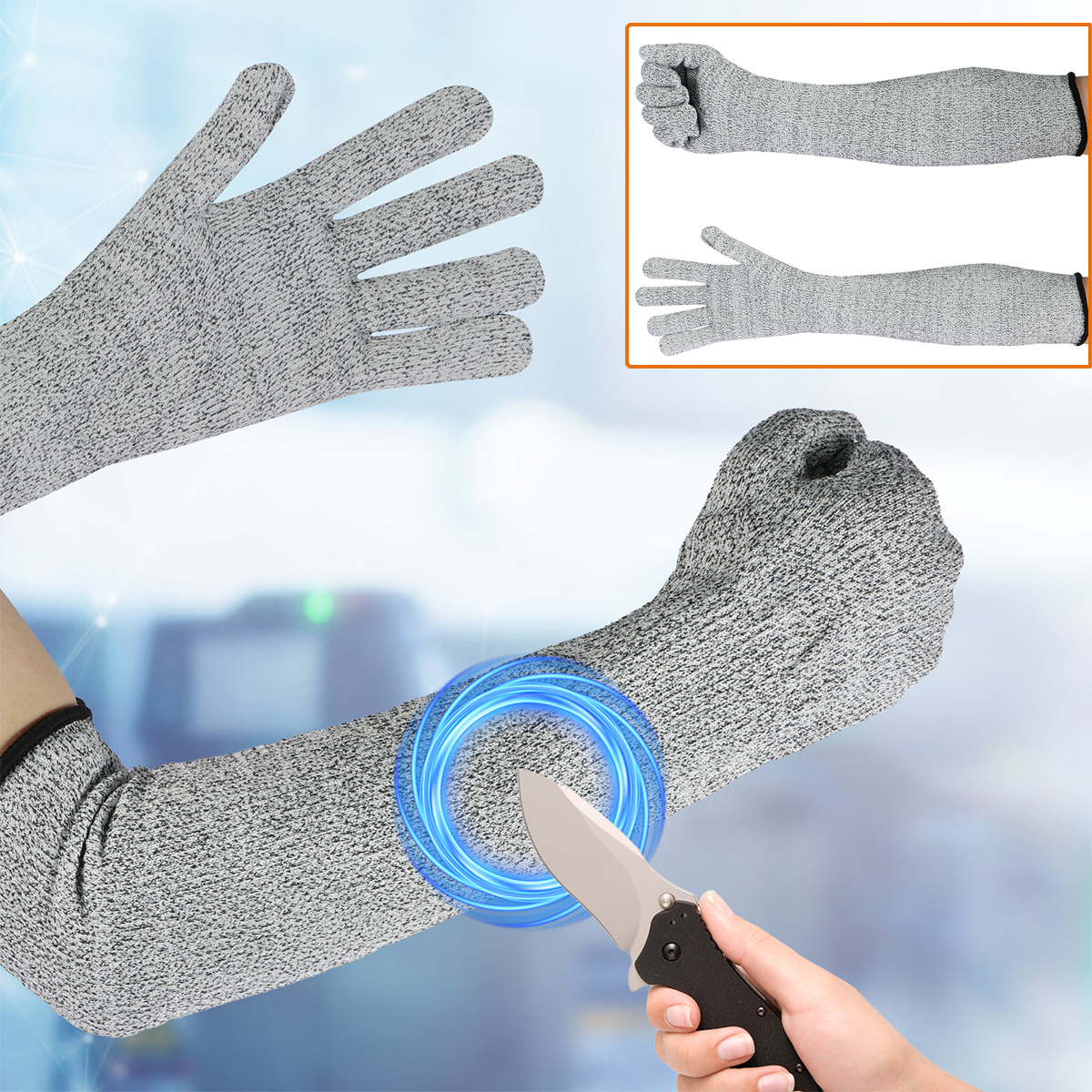 Breathable HPPE Cut Resistant  - Cut Resistant Glove 评论和价格