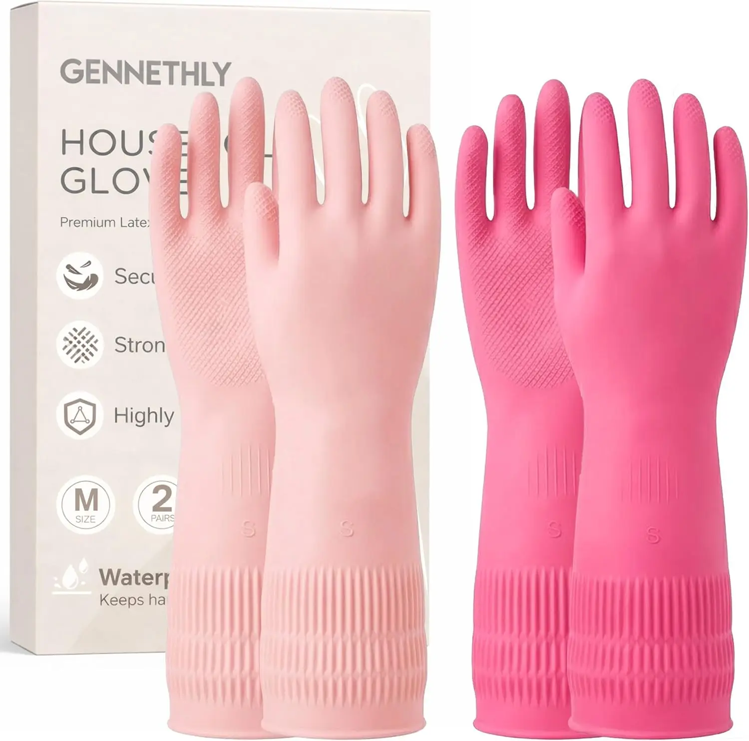 Reusable Rubber Dishwashing Gl - Rubber Glove Cleaning 评论和价格