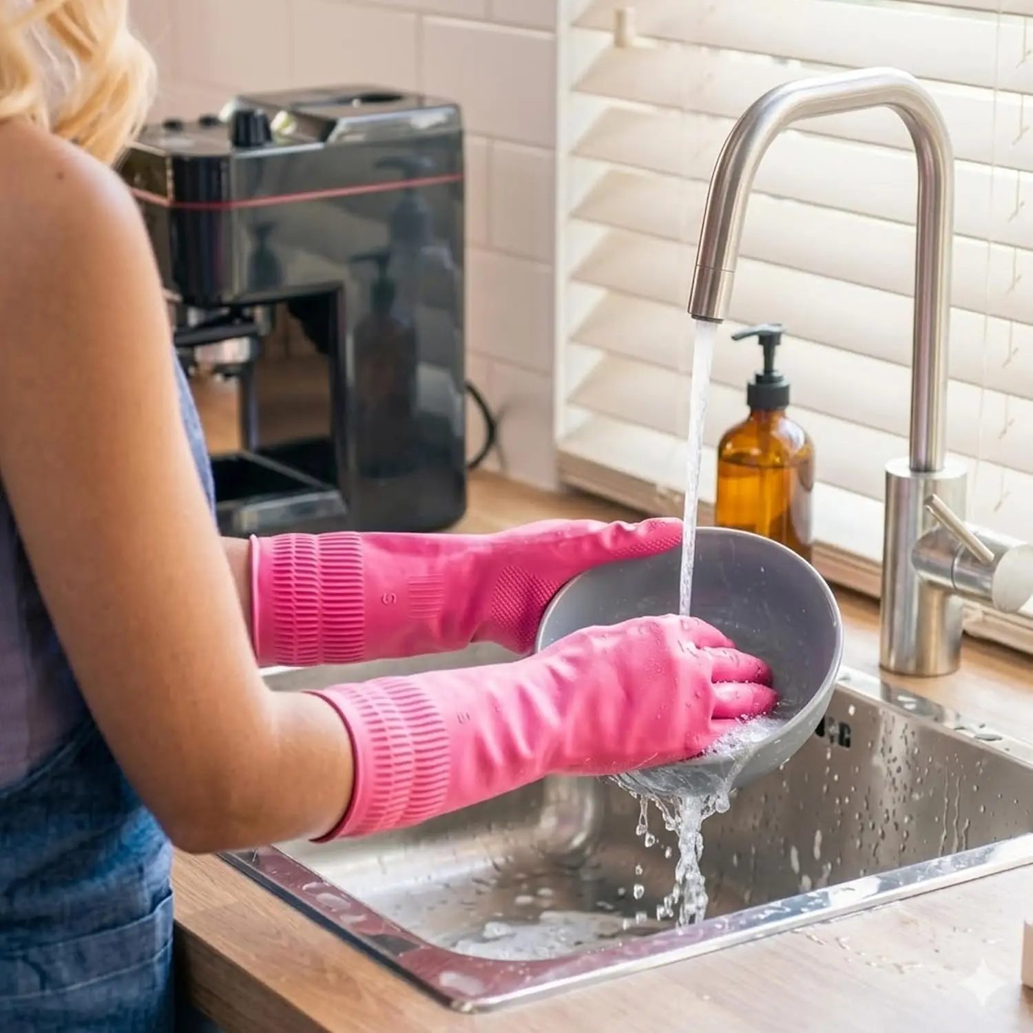 Reusable Rubber Dishwashing Gl - Rubber Glove Cleaning 评论和价格