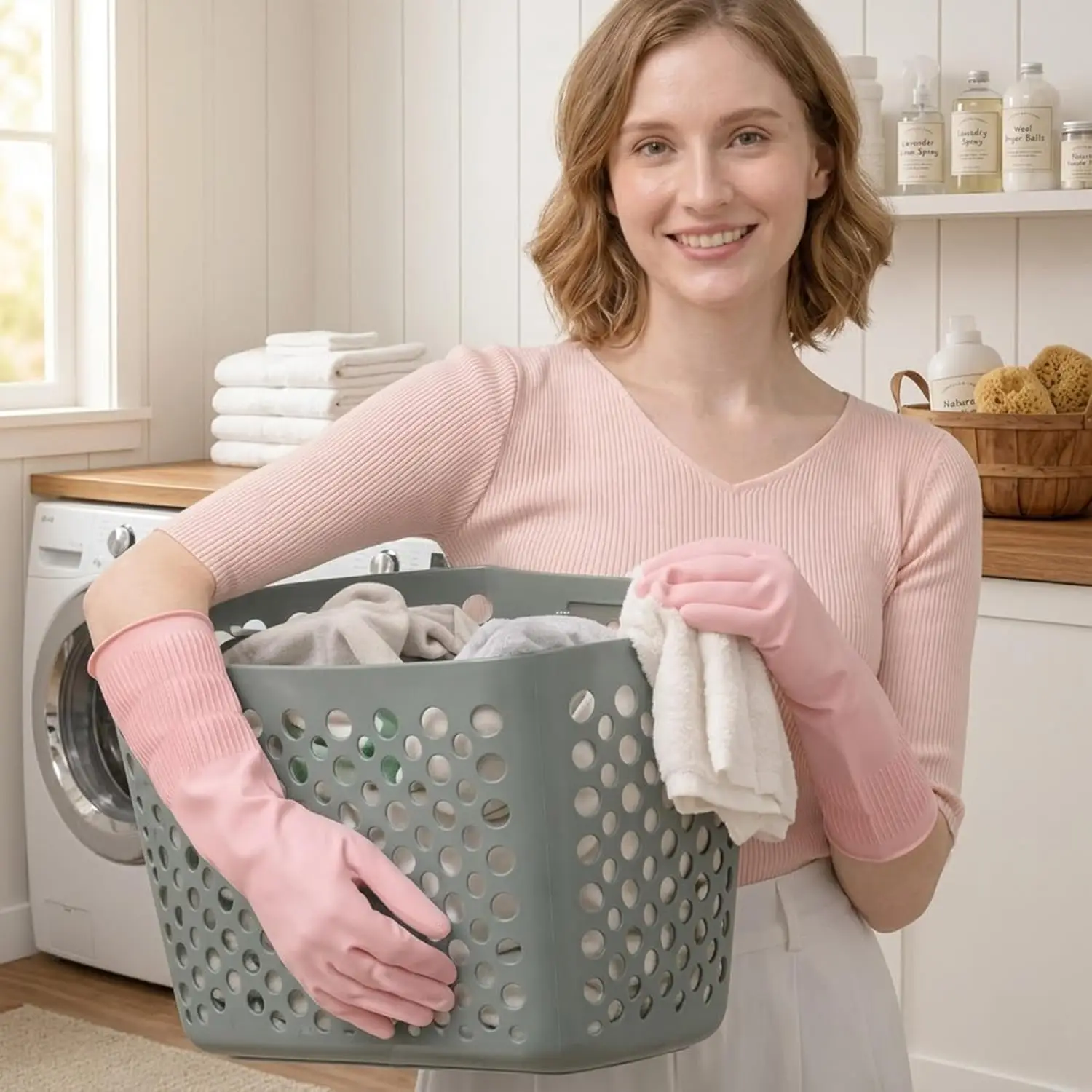 Reusable Rubber Dishwashing Gl - Rubber Glove Cleaning 评论和价格