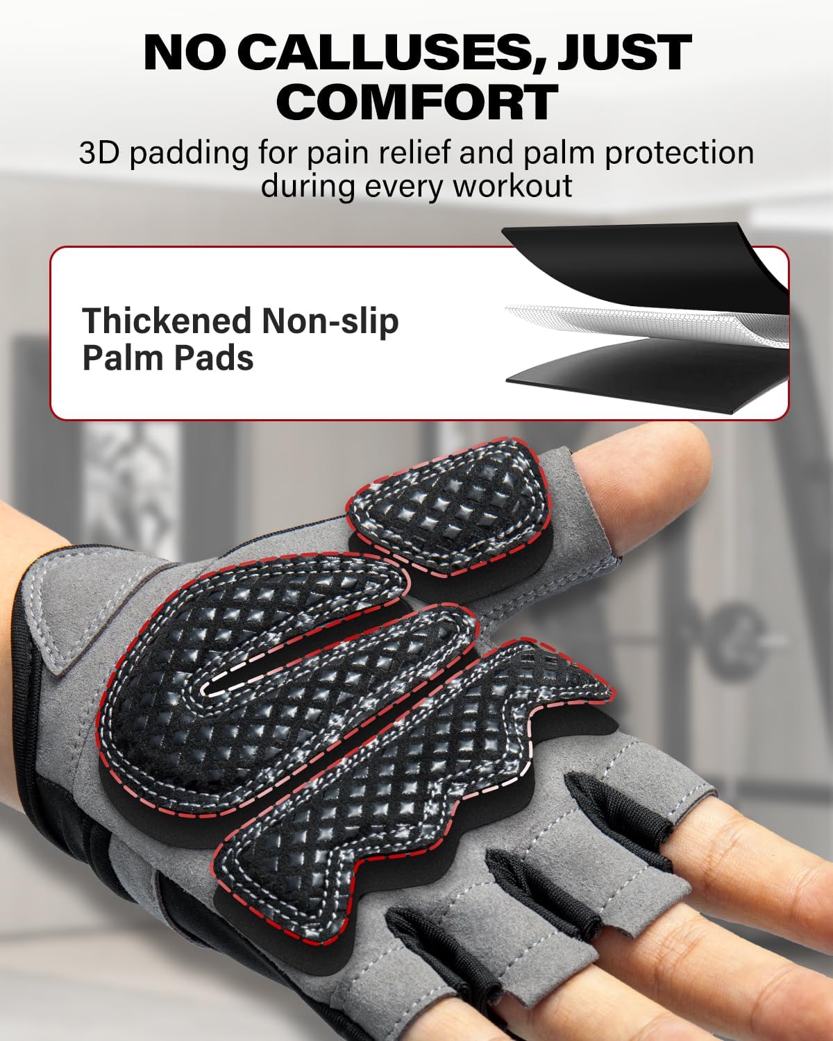 Workout Gloves for Men and Wom - Workout Glove Gym 评论和价格