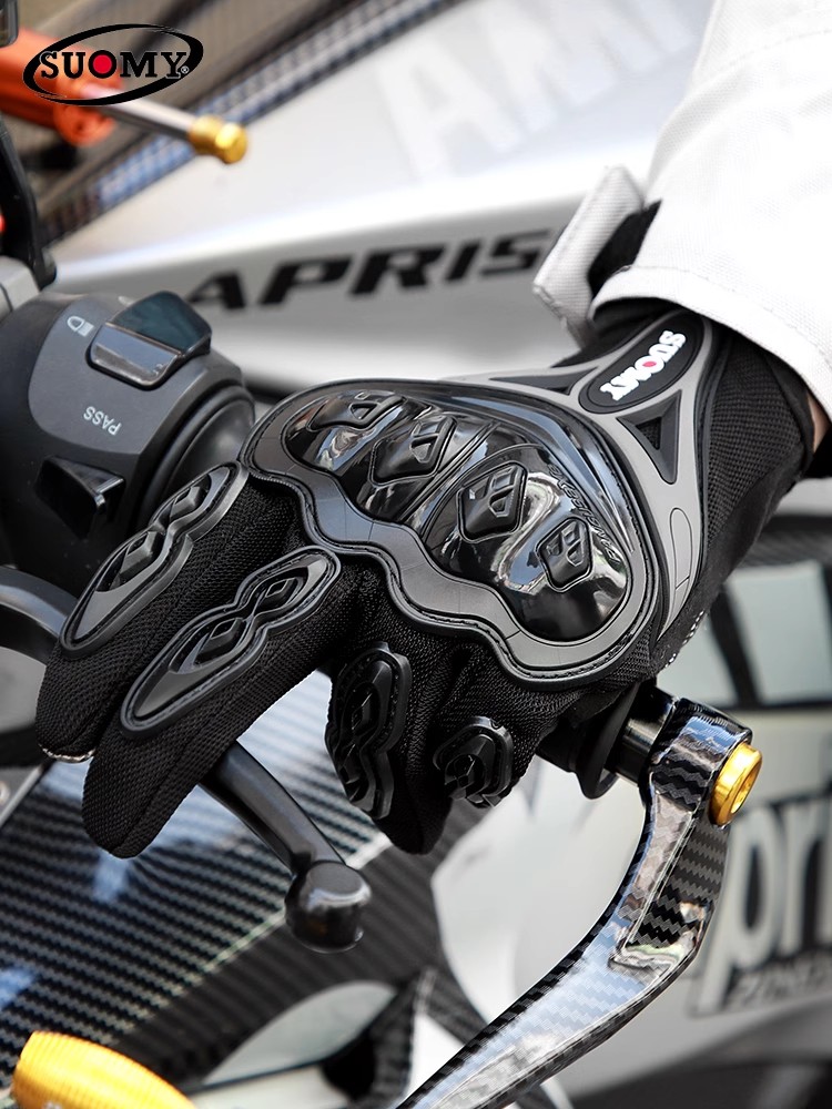 SUOMY Summer Touchscreen Motor - Motorcycle Glove Knuckle 评论和价格