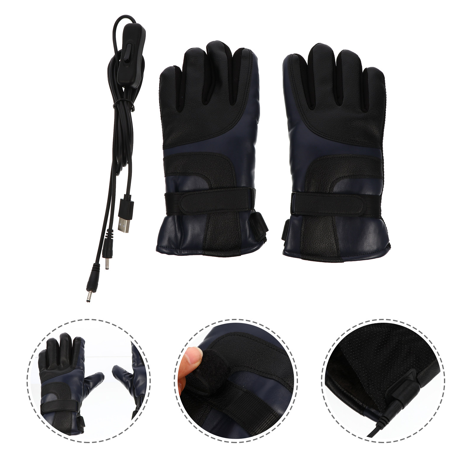 1Pair USB Electric Heated Glov - Winter Glove Insulated 评论和价格