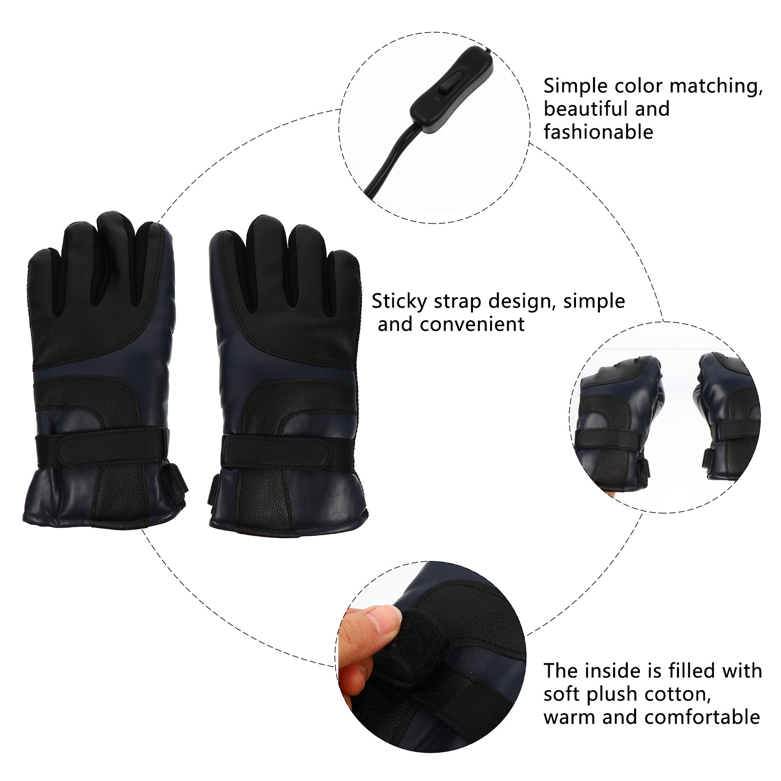 1Pair USB Electric Heated Glov - Winter Glove Insulated 评论和价格