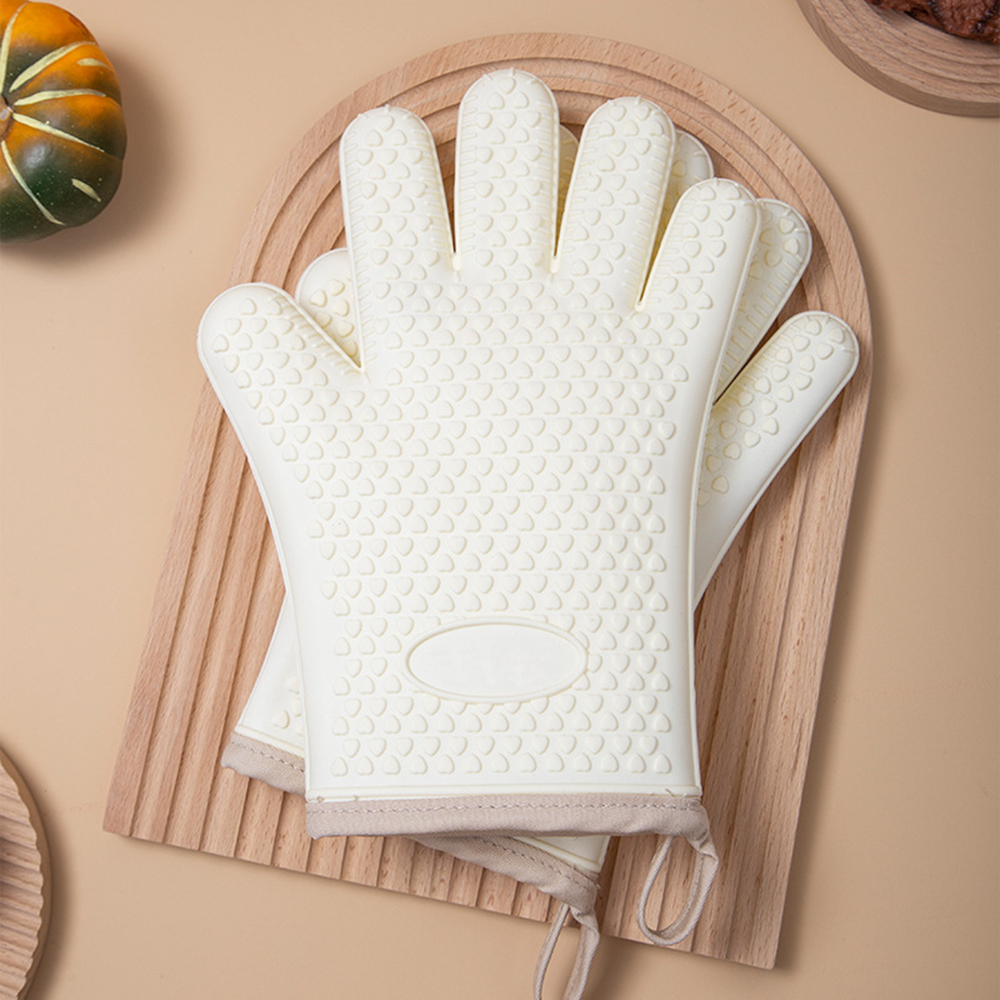 Heat Resistant Silicone Gloves - Oven Mitt Silicone 评论和价格
