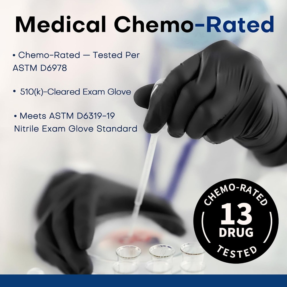 Nitrile Exam Gloves, 1000Pcs L - Exam Glove Nitrile 评论和价格