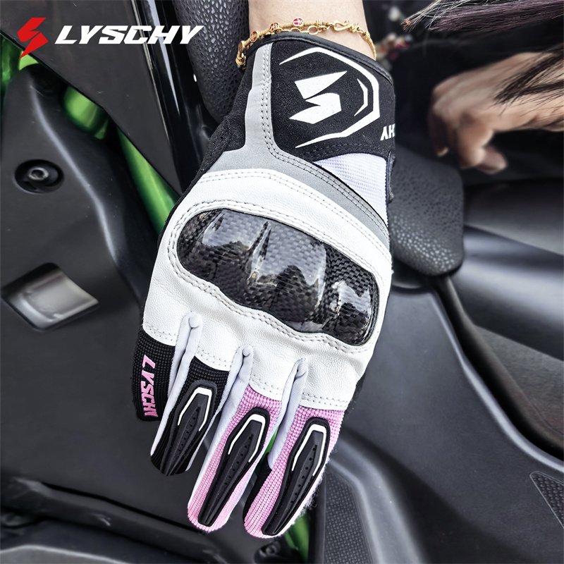 4-Season Motorcycle Leather Gl - Motorcycle Glove Knuckle 评论和价格