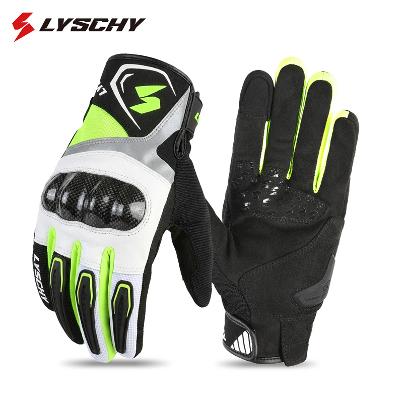 4-Season Motorcycle Leather Gl - Motorcycle Glove Knuckle 评论和价格